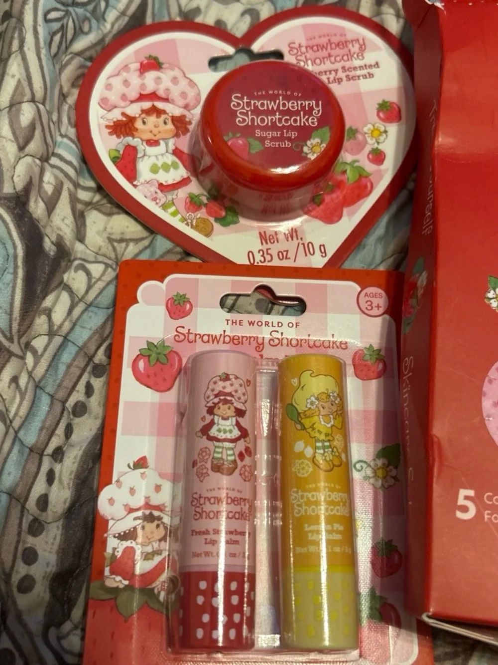 Strawberry Shortcake Treat Yourself Skincare Set - Red
